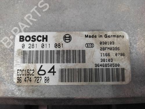 Engine control unit (ECU) PEUGEOT 307 (3A/C)  | BP21149092M57 