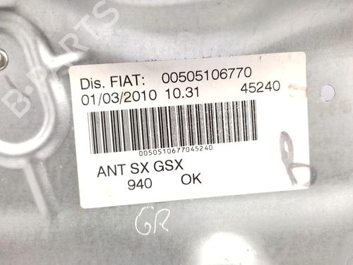 Front left window mechanism ALFA ROMEO GIULIETTA (940_) 2.0 JTDM (940FXE1A, 940FXG11) | BP30437325C22