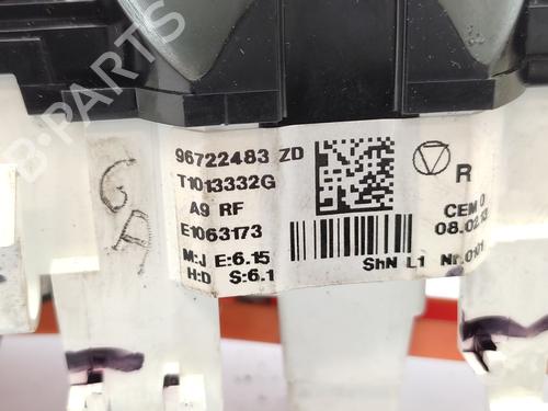 Climate control PEUGEOT 208 I (CA_, CC_) 1.2 VTI 82 | BP29592402I5 