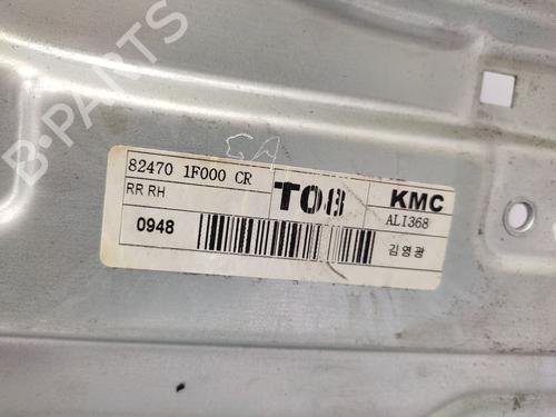 Rear right window mechanism KIA SPORTAGE II (JE_, KM_) 2.0 CRDi | BP25463873C25 