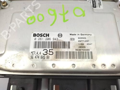 Engine control unit (ECU) PEUGEOT 307 (3A/C)  | BP21154490M57 