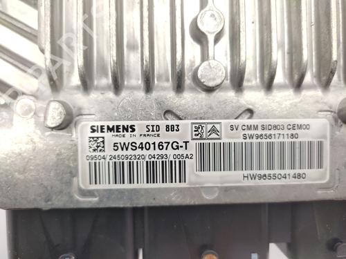 Engine control unit (ECU) PEUGEOT 407 (6D_) 2.0 (6DRFNB, 6DRFNE) | BP29308531M57 