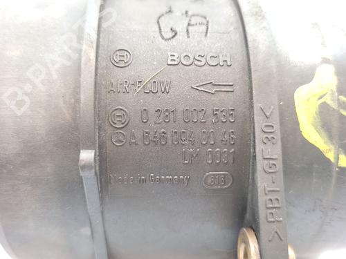 Mass air flow sensor MERCEDES-BENZ E-CLASS (W211) E 220 CDI (211.006) | BP36667799M95 - Image 7