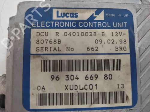 Engine control unit (ECU) PEUGEOT 406 (8B)  | BP21149762M57 