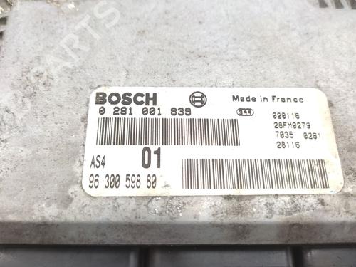 Engine control unit (ECU) CITROËN SAXO (S0, S1) 1.5 D | BP26589033M57 