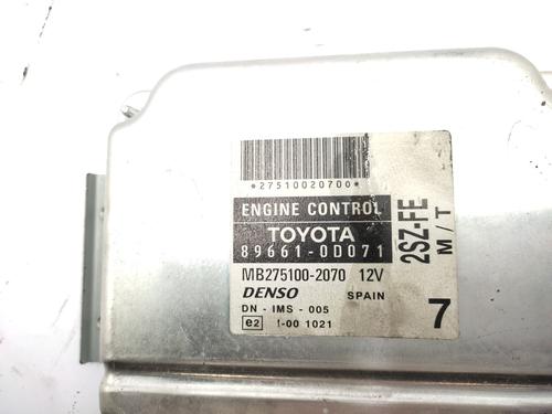 Engine control unit (ECU) TOYOTA YARIS (_P1_) 1.3 (SCP12_, SCP13_, SCP12R, SCP13R) | BP21155616M57 