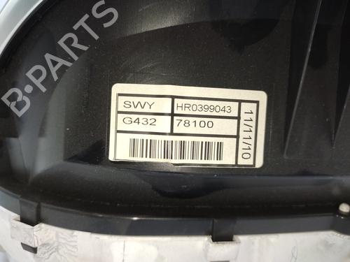 Instrument cluster HONDA CR-V III (RE_)  | BP21153685C47 