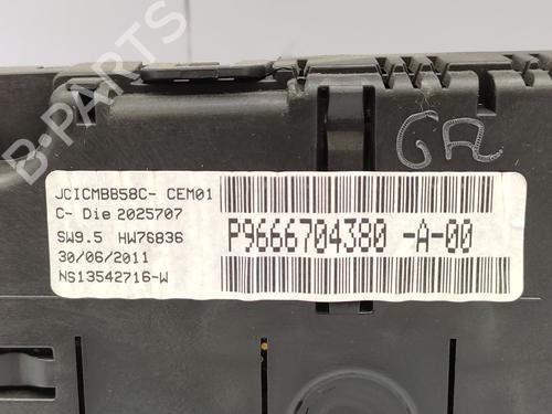 Instrument cluster CITROËN C4 Picasso I MPV (UD_) 1.6 HDi 110 | BP30166995C47