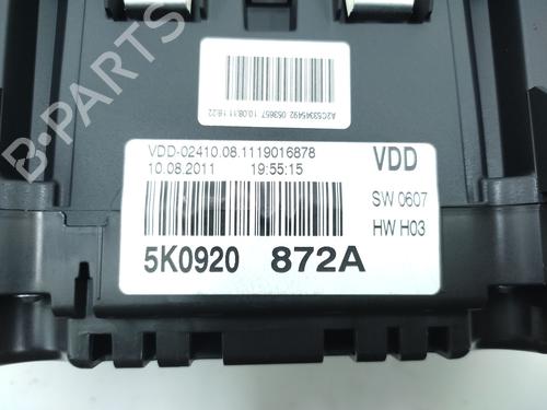 Compteur de vitesse VW GOLF VI (5K1)  | BP21150155C47 