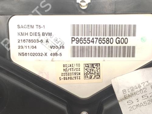 Instrument cluster PEUGEOT 307 SW (3H)  | BP21157415C47 