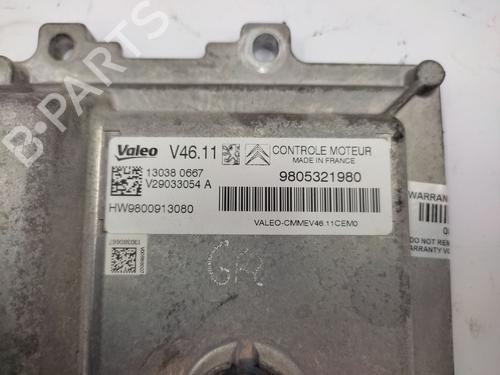 Engine control unit (ECU) PEUGEOT 208 I (CA_, CC_) 1.2 VTI 82 | BP29592403M57