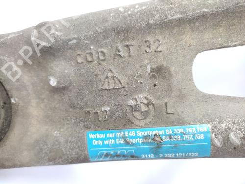 Left front suspension arm BMW 3 Coupe (E46)  | BP26307016M12 