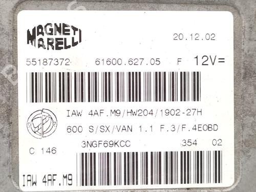 Engine control unit (ECU) FIAT SEICENTO / 600 (187_)  | BP21157460M57 
