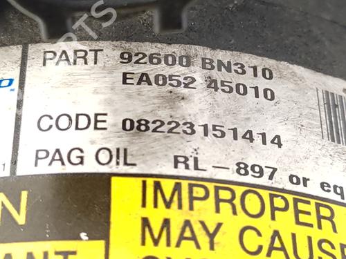 AC compressor NISSAN ALMERA TINO (V10) 2.2 dCi | BP21157346M34 
