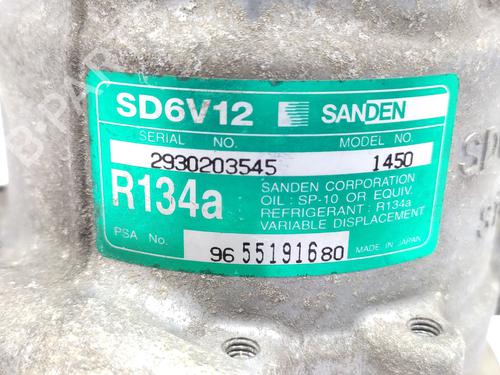 AC compressor CITROËN C3 I (FC_, FN_) 1.4 HDi | BP28582160M34