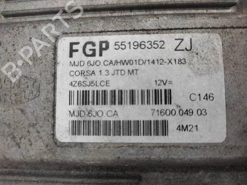 Computer motormanagement OPEL CORSA C (X01) 1.3 CDTI (F08, F68) | BP21149137M57 