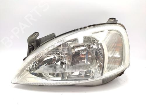 Used Left headlight OPEL CORSA C (X01) 1.2 (F08, F68) (75 hp) 27328680