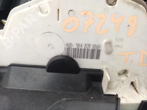 Rear right lock VW GOLF VI (5K1)  | BP21149379C99