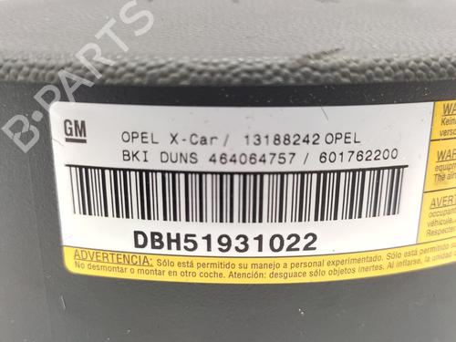 Driver airbag OPEL CORSA C (X01) 1.2 Twinport (F08, F68) | BP21158179C9 