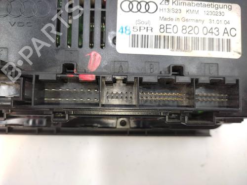 Climate control AUDI A4 B6 Avant (8E5) 1.9 TDI | BP21153294I5 