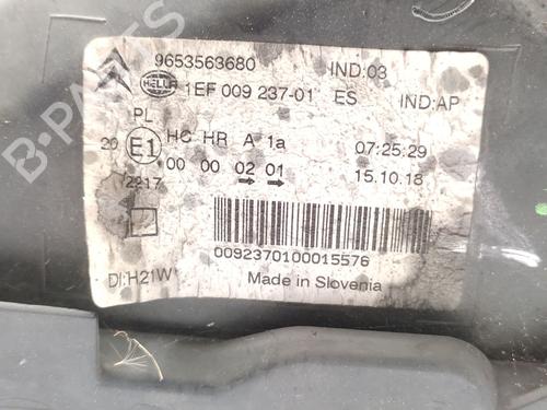 Left headlight CITROËN C4 Grand Picasso I (UA_) 1.6 HDi | BP22443123C28 
