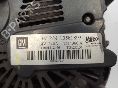Alternator OPEL CORSA D (S07) 1.2 (L08, L68) | BP31832766M7 