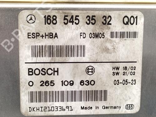 Control unit MERCEDES-BENZ A-CLASS (W168) A 140 (168.031, 168.131) | BP22978086M11 