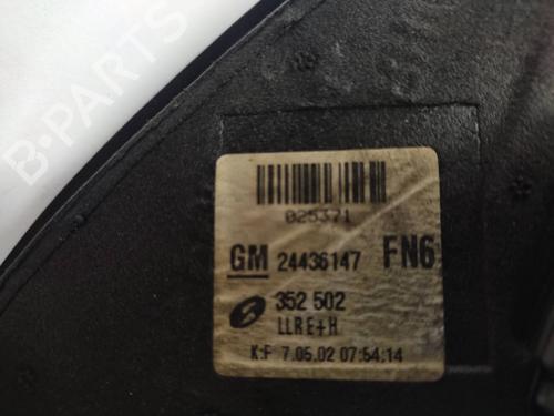Right mirror OPEL VECTRA C (Z02) 1.6 16V (F69) | BP24683037C27 
