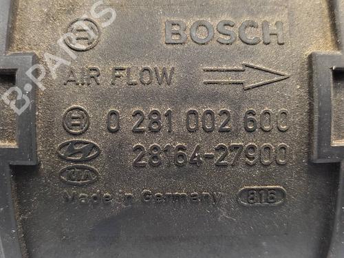 Mass air flow sensor KIA SPORTAGE II (JE_, KM_)  | BP21156950M95