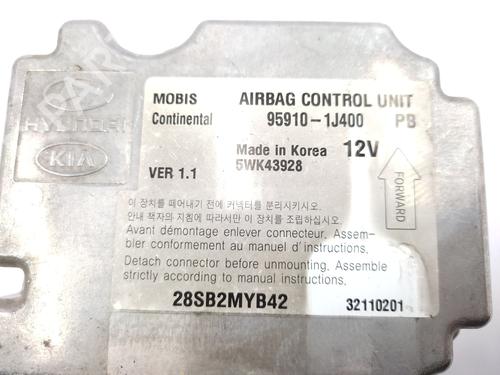 ECU airbags HYUNDAI i20 I (PB, PBT)  | BP21154445M53 