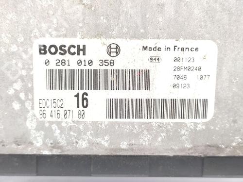 Engine control unit (ECU) CITROËN XSARA PICASSO (N68) 2.0 HDi | BP26589038M57 