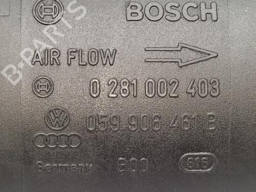 Mass air flow sensor AUDI A4 B5 Avant (8D5) 2.5 TDI | BP21157489M95 