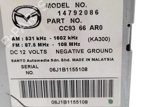Radio MAZDA 5 (CR) 2.0 CD (CR19) | BP21156357E6 