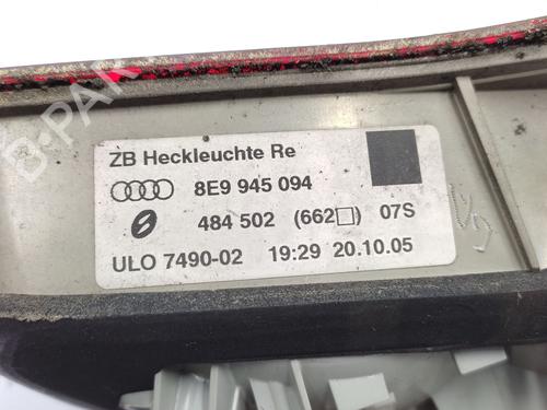 Right tailgate light AUDI A4 B7 Avant (8ED) 2.0 TDI 16V | BP32022975C80