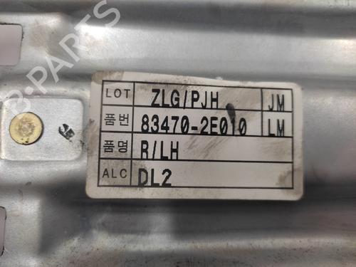 Rear left window mechanism HYUNDAI TUCSON (JM) 2.0 CRDi | BP21148963C24 