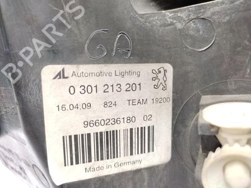Left headlight PEUGEOT 407 SW (6E_, 6D_) 1.6 HDi 110 | BP28728923C28 