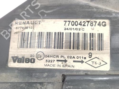 Left headlight RENAULT MEGANE I (BA0/1_)  | BP21158498C28 