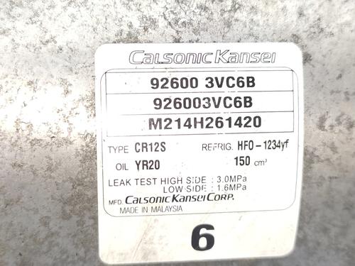 AC-Kompressor NISSAN PULSAR Hatchback (C13)  | BP23558922M34 