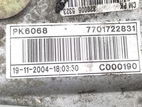 Gearbox RENAULT LAGUNA II (BG0/1_) 1.9 dCi (BG08, BG0G) | BP21159934M3 