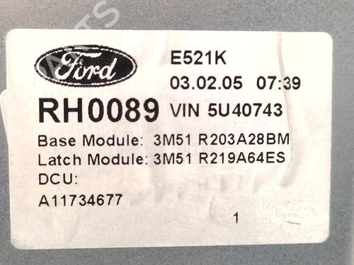 Rudehejsemekanisme Højre foran FORD FOCUS C-MAX (DM2)  | BP21156883C23 
