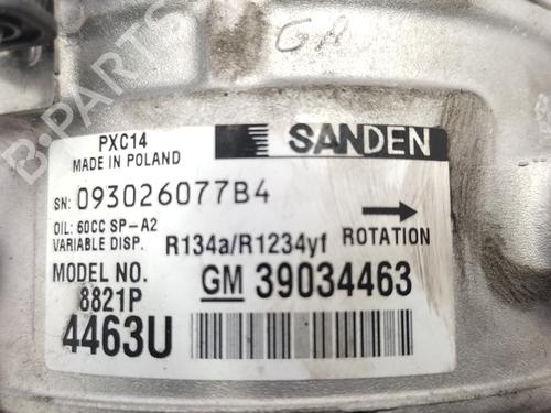 AC compressor OPEL ASTRA K (B16) 1.4 Turbo (68) | BP21156210M34 