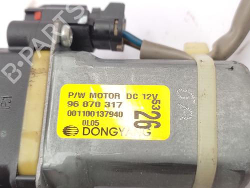 Front right window mechanism CHEVROLET AVEO / KALOS Hatchback (T250, T255) 1.2 | BP26596602C23 