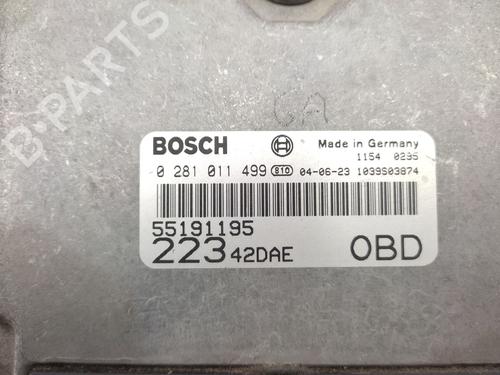 Engine control unit (ECU) FIAT DOBLO Box Body/MPV (223_) 1.9 JTD | BP32059371M57 - Image 4