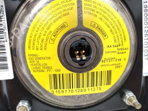 Driver airbag NISSAN TERRANO II (R20) 2.7 TDi 4WD | BP21151843C9 