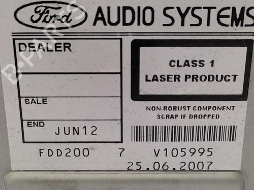 Radio FORD FOCUS II (DA_, HCP, DP)  | BP21159580E6 