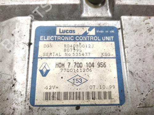 Engine control unit (ECU) RENAULT KANGOO (KC0/1_)  | BP21151458M57 