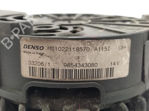 Alternator PEUGEOT 207 (WA_, WC_)  | BP21160968M7 