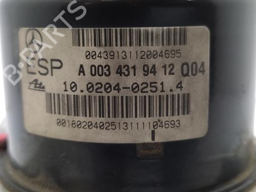 ABS pump MERCEDES-BENZ C-CLASS T-Model (S203) C 270 CDI (203.216) | BP22901619M43 
