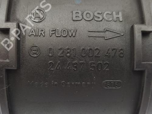 Mass air flow sensor OPEL ZAFIRA A MPV (T98) | BP21157509M95