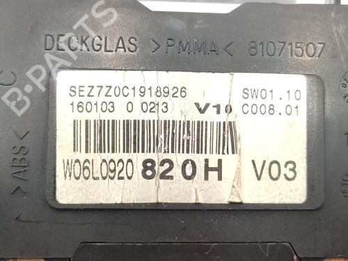Instrument cluster SEAT IBIZA III (6L1) 1.4 16V | BP29452031C47 
